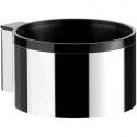 Support système 2 pour sèche-cheveux, d : 69 mm à l'intérieur chromé EMCO