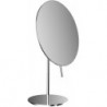 Miroir sur pied PURE rond. d: 202mm. 3-foischromé