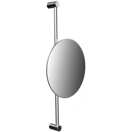 Miroir de rasage et de maquillage PURE rd d: 202mm 3f réglable en hauteur chromé