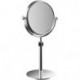 Miroir sur pied PURE rd d: 153.mm 3f réglable en hauteurer Ajustable chromé