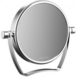 Miroir de voyage PURE rond. d: 83.mm. 5-fois chromé