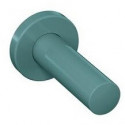 Porte-rouleau papier WC SERIE 477 d: 33mm. avec rosace d: 70mm bleu aqua