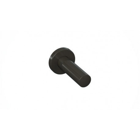 Porte-rouleau papier WC SERIE 477 d: 33mm. avec rosace d: 70mm ombre