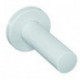 Porte-rouleau papier WC SERIE 477 d: 33mm. avec rosace d: 70mm blanc
