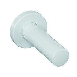 Porte-rouleau papier WC SERIE 477 d: 33mm. avec rosace d: 70mm blanc