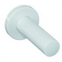Porte-rouleau papier WC SERIE 477 d: 33mm. avec rosace d: 70mm blanc