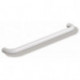 Porte-serviettes de bain SERIE 477 d: 28mm sans rosace Cote axiale 570mm gris clair