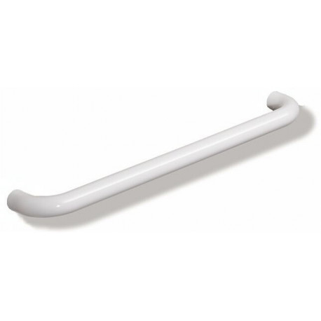 Porte-serviettes de bain SERIE 477 d: 28mm sans rosace Cote axiale 570mm gris clair