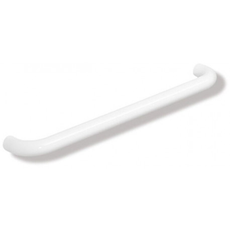 Porte-serviettes de bain SERIE 477 d: 28mm sans rosace Cote axiale 457mm bleu acier