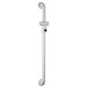 Barre porte-douche SERIE 477 90mm tief d: 33mm Cote axiale 800mm bleu aqua