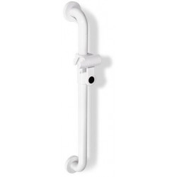 Barre porte-douche SERIE 477 90mm tief. d: 33mm Cote axiale 600mm sand