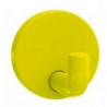 Crochet SERIE 477 45mm profondeur, rosace d: 50mm jaune moutarde