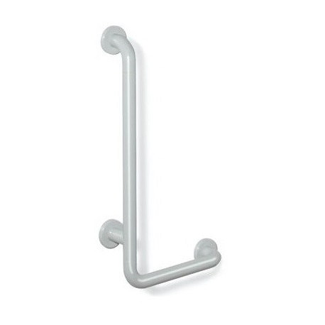 Poignée coudée de soutien SERIE 801 d: 33mm 90mm 400x900mm gris clair
