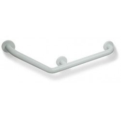 Poignée coudée de soutien SERIE 801 equerre 135 degrés. d: 33mm gris clair