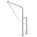 Barre de support sol-mur Hewi SERIE 801 B 834mm. H 850mm. d: 33mm bleu acier