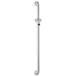 Barre porte-douche SERIE 801 d: 33mm 1100mm bleu acier