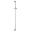 Barre porte-douche SERIE 801 d: 33mm 1100mm noir profond