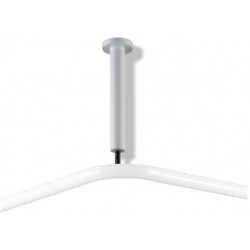 Suspension plafond Hewi SERIE 801 d: 33mm 400mm long bleu aqua