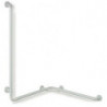 Main courante de receveur de douche Hewi SERIE 801 762x900mm. d: 33mm gris anthracite