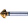 Fraise conique 90°, à chanfreiner et ébavurer, en acier à coupe rapide, DIN 335-C, revêtement TiN, Ø nominal : 31,0 mm, Plus petit Ø 4,2 mm