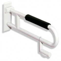 Barre d'appui WC SERIE 801 rougeatif avec mousse d: 33mm 600mm felsgra