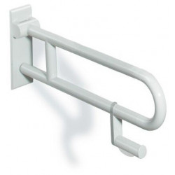 Barre d'appui WC SERIE 801 rougeatif d: 33mm 700mm gris clair