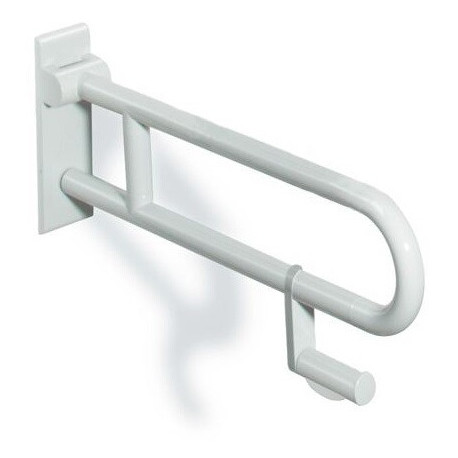 Barre d'appui WC SERIE 801 rougeatif d: 33mm 700mm gris clair
