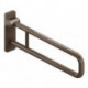 Barre d'appui WC SERIE 801 rougeatif d: 33mm Alu 700mm ombre
