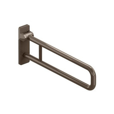 Barre d'appui WC SERIE 801 rougeatif d: 33mm Alu 700mm ombre