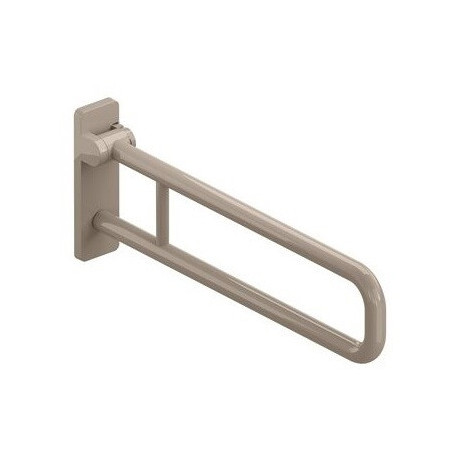 Barre d'appui WC SERIE 801 rougeatif d: 33mm Alu 700mm sand