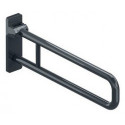 Barre d'appui WC SERIE 801 rougeatif d: 33mm Alu 700mm gris antracite