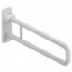 Barre d'appui WC SERIE 801 rougeatif d: 33mm Alu 700mm gris clair