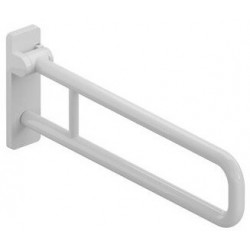 Barre d'appui WC SERIE 801 rougeatif d: 33mm Alu 700mm gris clair