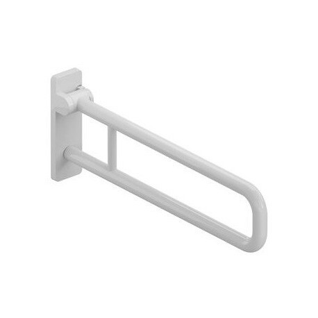 Barre d'appui WC SERIE 801 rougeatif d: 33mm Alu 700mm gris clair