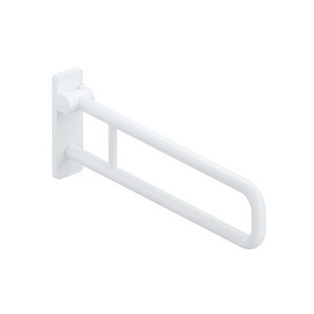 Barre d'appui WC SERIE 801 rougeatif d: 33mm Alu 700mm blanc