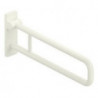 Barre d'appui WC SERIE 801 rougeatif d: 33mm Alu 700mm blanc pur