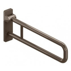 Barre d'appui WC SERIE 801 d: 33mm. Alu 700mm ombre