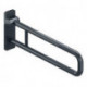 Barre d'appui WC SERIE 801 d: 33mm Alu 700mm gris anthracite