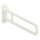 Barre d'appui WC SERIE 801 d: 33mm. Alu 700mm blanc pur