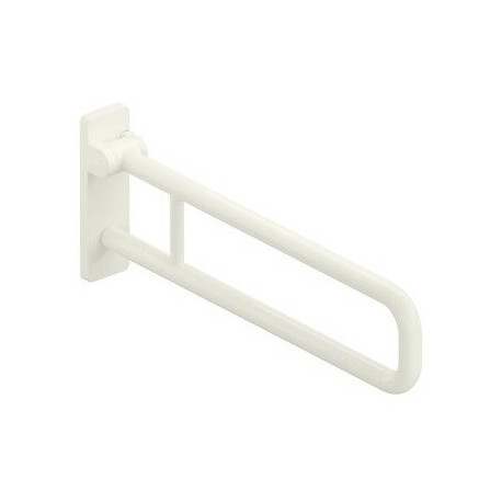 Barre d'appui WC SERIE 801 d: 33mm. Alu 700mm blanc pur