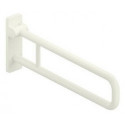 Barre d'appui WC SERIE 801 d: 33mm. Alu 700mm blanc pur