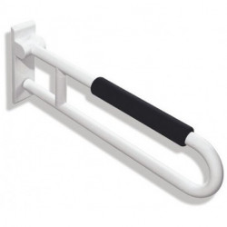 Barre d'appui WC SERIE 801 avec mousse d: 33mm 750mm bleu acier