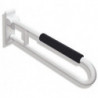Barre d'appui WC SERIE 801 avec mousse d: 33mm 750mm bleu acier