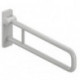 Barre d'appui WC SERIE 801 d: 33mm. Alu 750mm noir profond