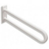 Poignée de soutien WC murale SERIE 801 d: 33mm 750mm blanc pur