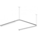 Tringle à rideau d: 2.5cm ES vc 1487x1475x1487mm 46 Anneau