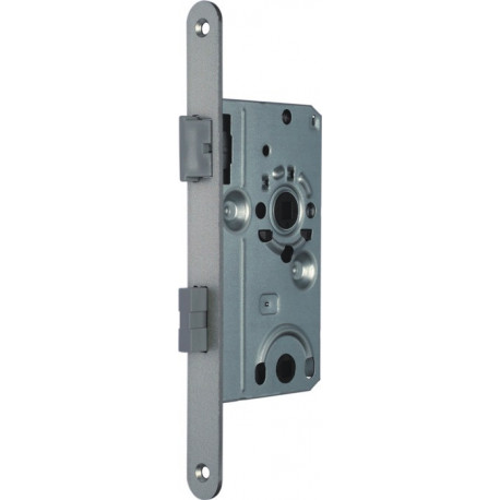 Serrure mortaise .BAD20/55/78/8mm DIN Droite SP argenté rd Kl 2 SSF