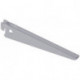 Equerre support en U 10201 L.270mm par support 50kg STA blanc avec trou de suspension ELEMENT SYSTEM (Par 10)