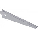 Equerre support en U 10201 L.270mm par support 50kg STA blanc avec trou de suspension ELEMENT SYSTEM (Par 10)