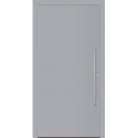 Porte d'entrée en métal Home RAL 7001 B.1100mm H.2100mm DIN droite RC 2 n.DIN EN 1627 PROMAT
